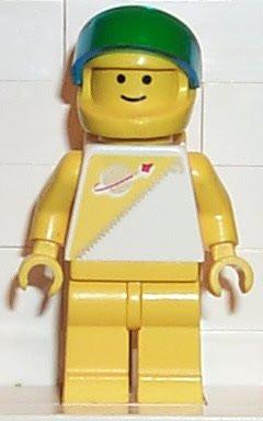 LEGO Minifigure-Futuron - Yellow-Space / Futuron-SP016-Creative Brick Builders